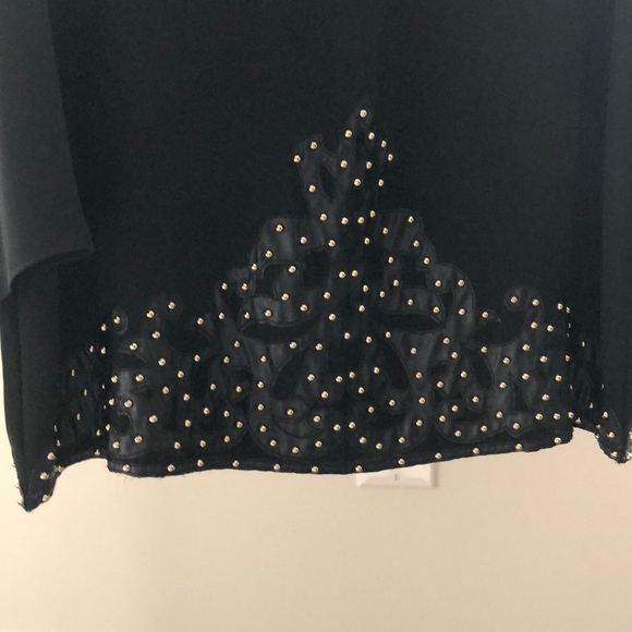 Long Sleeved Black Dress - Picture 2 of 5